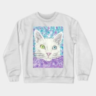 Cat face Crewneck Sweatshirt